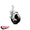 Service Caster 4 Inch Phenolic Wheel Swivel 7/8 Inch Square Stem Caster with Brake SCC SCC-SQ20S414-PHS-TLB-78 - alternate 5